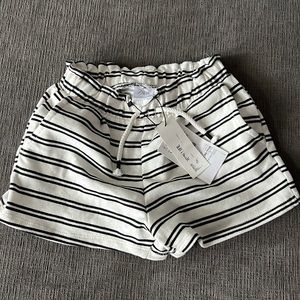 Zara striped kids shorts